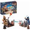 PLAYMOBIL Novelmore 71212 Duello Novelmore vs Guerrieri di Burnham, Giocattolo per Bambini dai 4 Anni in su