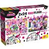 Liscianigiochi Lisciani Giochi- Disney Puzzle Supermaxi 2 x 24 Minnie Mickey & Friends Bambini, Multicolore, 86597