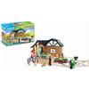 PLAYMOBIL Country 71240 Estensione stalla, Set di Estensione con Pony, Adatto per ampliare Il maneggio, Giocattolo per Bambini 4 Anni in su