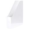 HAN 16501-12 - Portariviste i-Line, 1 pezzo, elegante e moderno, per quaderni, riviste e raccoglitori fino al formato DIN A4/C4, colore: Bianco