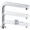 FRANKE Miscelatore monocomando sottofinestra girevole cromato Active Window Doccia Franke