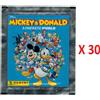 Panini Topolino Mondo Fantastico Lotto 30 Bustine Figurine + Card Panini
