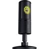 Razer Seiren Emote - PC Gaming USB Microfono per Streaming con Display di emoticon a LED 8 bit (Emoticons Reattive Allo Streaming, Microfono a Condensatore Cardioide) Nero