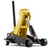 VEVOR Cric Idraulico a Carrello 3 Tonnellate a Basso Profilo, Cric Idraulico da Pavimento da Corsa in Acciaio a Pistone Singolo, Altezza di Sollevamento 130-500 mm, Multiuso per Auto Sportivo e SUV