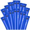 VEVOR Sacca di Zavorra per Telo Copertura Piscina, Confezione da 12 pezzi, 3000 x 300 mm, Tubolari in PVC per Protezione Copertura Invernale per Piscina Interrata, Camera Doppia, Blu