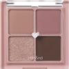 rom&nd Better Than Eyes 4 ColorsㅣPalette Ombretti Make-upㅣToni Caldi Naturali per OcchiㅣCosmetici Coreani K-Beauty 6g/0.21oz (02 DRY ROSE, 6g (Pack of 1))