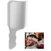 Molain Strumenti professionali per tagliare i capelli, pettine tagliacapelli resistente al calore con posizionamento curvo, pettine piatto per sfumare e acconciare i saloni di casa da uomo