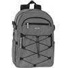 Zaino Comix Organizzato Rope Monocolore Grigio Melange