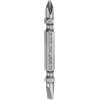 QUARKZMAN Punta Cacciavite Magnetica a Doppia Estremità 6mm PH2/SL6 Lunghezza 65mm 1/4 Esagonale Asta S2 Acciaio Phillips Croce Scanalata Piana Cacciavite Bit