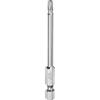 QUARKZMAN T20 Bit Torx di Sicurezza 1/4 Gambo Esagonale 3 Lungo Acciaio S2 Magnetica Antimanomissione Star Bits Cacciavite Testa Torx con Foro per Rimuovere Viti Fissaggio