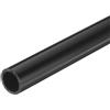 QUARKZMAN Tubo Rigido, Tubo Tondo Rigido in PVC 16mm ID 20mm OD 20cm/8 Lunghezza Tubo Flessibile in PVC, Nero Alto impatto per Tubi dell'Acqua, Artigianato, Guaine Cavi