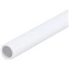 QUARKZMAN Tubo Rigido Rotondo in PVC 6mm ID 8mm OD 8 Lunghezza Bianco ad Alta Resistenza per Tubi d'Acqua, Artigianato, Guaina Cavi