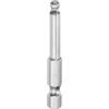 QUARKZMAN Punte Cacciavite Magnetica a Sfere 4mm (H4.0) Dimensione 1/4 Attacco Esagonale 50mm (2) Lunghezza Punte Testa Sferica Magnetica Acciaio S2 Metrico.