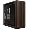 ASUS ProArt PA602 Wood Edition Retro Brown - Pannello in vetro temperato, Midi Tower, PC, Marrone, ATX, DTX, EATX, Micro ATX, Mini-DTX, Mini-ITX, 18,5 cm, 44 cm