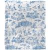 Bridgerton Around The Ton Toile Coperta super morbida al tatto setoso 152 X 127 Cm