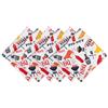 DII CAMZ11191 - Tovaglia per primavera ed estate, impermeabile, impermeabile, con cerniera e foro per ombrello, per feste in cortile, barbecue, riunioni di famiglia, Barbeque, Napkins