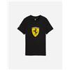 Puma Ferrari Sportsw Colored Shield Jr - T-shirt - Nero