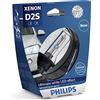Philips 85122WHV2S1 Lampadina per Fari allo Xenon WhiteVision gen2 D2S, Blister Singolo