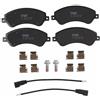 TRW GDB1723 Pastiglie Freno Set di 4 para Ford Transit Furgone (FA_ _) 2006-2014 Assale Anteriore e Altri Veicoli