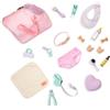 Our Generation Accessori - cure cuccioli | Set per la cura dei cuccioli con trasportino, guinzaglio retrattile e 20 accessori per bambole da 46 cm, 3+ anni