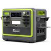 FOSSIBOT [Prevendita] FOSSiBOT F2400 power station portatile 2400W , Batteria LiFePO4 da 2048Wh , Ricarica Rapida in 1,5 Ore - Verde