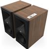 Klipsch The Sevens II noce (set da 2) - Cassa intelligente wireless, Spotify, Tidal Connect, Qobuz Connect
