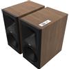 Klipsch The Nines II noce (lotto di 2) - Cassa intelligente wireless, Qobuz Connect, Spotify, Tidal Connect