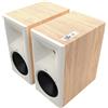 Klipsch The Nines II rovere (lotto di 2) - Cassa intelligente wireless, Qobuz Connect, Spotify, Tidal Connect