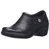 Clarks Channing Ann, Mocassino da infilare Donna, Pelle Nera, 39.5 EU