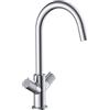 Bristan Fern Easyfit - Miscelatore monocomando per lavello, cromato