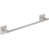 GROHE QUIICKFIX Start Cube, Porta asciugamani, Installazione con vite o con colla, Super Steel, 450mm, 40987DC0