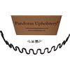 Pandoras Upholstery Kit completo di 2 molle a zig zag di ricambio, 68 cm, per tappezzeria per sedia, divano, sedile e divano