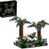 LEGO Star Wars Endor Speeder Chase Diorama 75353 - Set di decorazioni per la casa per adulti, collezione classica con minifigure di Luke Skywalker e Principessa Leia, divertente regalo di compleanno