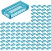LEGO Bulk Legos: Transparent Light Blue 1x2 Tiles (100 pcs) by LEGO