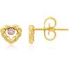 LUXURY MILANO Orecchini momenti d'oro in oro e diamante