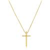 LUXURY MILANO Collana croce in oro e diamante