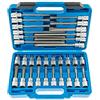 SATRA S-ST3212 - Set di chiavi a bussola con profilo a T, 32 pezzi, 1/2, compatibili con Torx