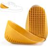 Tuli's Heavy Duty Heel Cups - Talloniere per Sperone Calcaneare - Rinforzate per Fascite Plantare e Malattia di Sever - Solette per il Tallone ad Elevato Assorbimento degli Urti, 1 Paio, Piccolo
