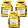 Oltresole - Pasta di Piselli Biologica Italiana Gluten Free, Formato Fusilli - pasta proteica di legumi, 100% farina di piselli verdi bio, vegan senza glutine, confezione da 3 pacchi da 350 g