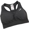 Gymshark B1A6T Donna Reggiseno Sportivo XS Grigio Melange Elastica senza Maniche