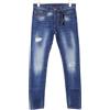 Diesel Tepphar 084TX Jeans Da Uomo W28/L32 Blu Stretch Cotone Slim Carota Per