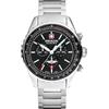 Swiss Military Hanowa Orologio analogico al quarzo da uomo con cinturino in acciaio inox SMWGI0000303, argento, Bracciale