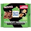 RITTER SPORT Crunchy Hazelnut, Tavoletta di Cioccolato al Latte con Nocciole in Pezzi e Crisp di Proteine, 75g