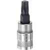 QUARKZMAN Bussola Torx Punta T30 Solido Stella 1/4 Guida 1,46 Lunghezza S2 Punta Acciaio CR-V Bussola per Cricchetto Chiave Scorrimento Barra Prolunga Asta