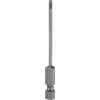 QUARKZMAN SL2,5 Punte per Cacciavite a Taglio Magnetica 2,5mm S2 Punta Cacciavite a Testa Piatta Acciaio 1/4 Grado Industriale Gambo Esagonale 3 Lungo per Rimuovere Viti Fissaggio