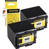 PATONA 2X Batteria per Canon BP-820 BP-819 1780mAh 7.4V | Batteria per XA10 XA20 XA25, LEGRIA HF G10 G20 G25 G26 G30 G40, GX10, HF M30-M41 M300-M400, HF S10-S21 S200