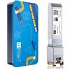 H!Fiber.com per Ubiquiti UniFi UF-RJ45-10G, 1.25/2.5/5/10GBASE-T SFP+ Transceiver, SFP+ to RJ45, 10G Copper SFP+ to Ethernet modulo, compatibile con Cisco SFP-10G-T-S, Mikrotik, Meraki, Netgear, D-Link.