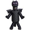 Disguise Costume gonfiabile da Drago dell'End di Minecraft per bambini, con licenza ufficiale, ispirato all'iconico gioco in pixel art, facile da indossare, ideale per Halloween e Carnevale, taglia unica
