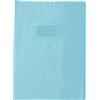 Calligraphe 72222C Copertina a grana grossa a losanghe Azzurro chiaro - A4 21x29,7 cm - 18/100 con Portaetichetta - PVC Opaco