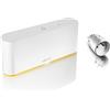 Somfy 1870998 - Tahoma Switch + 1 presa connessa IO tipo E, controllo intelligente compatibile IO, RTS, Zigbee 3.0, Multiprotocollo e Multimarca, compatibile con Google Assistant Alexa, Bianco